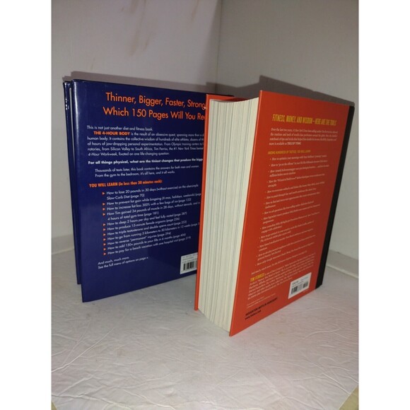 Timothy Ferris The 4-Hour Body & Tools Of Titans Timothy Ferris Hardcovers - Picture 3 of 11